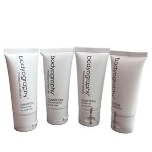 COPY - Bodyography Travel Size VEGAN Shampoo/Conditioner/Body Lotion & Wash